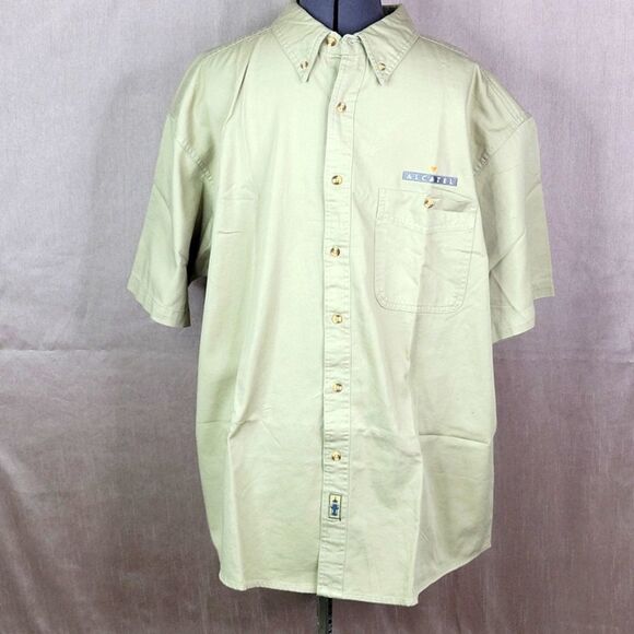 BLUE POINTE ALCTEL‎ Canvas Men's Casual Shirt XL - Picture 1 of 7